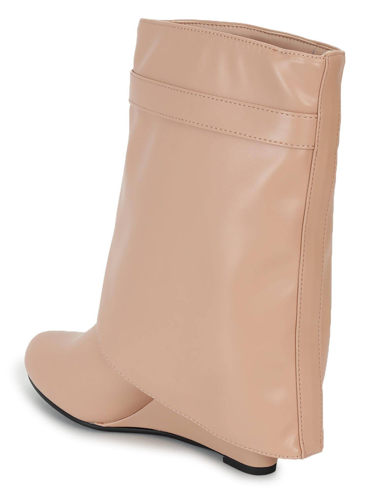 White Solid Boots | BT61 - view 15