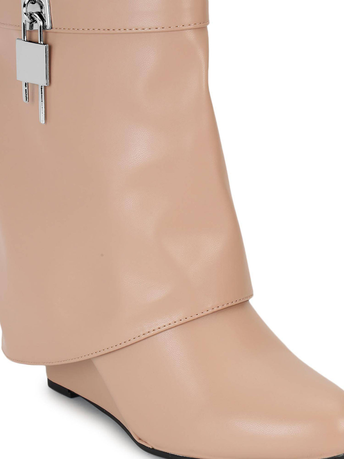White Solid Boots | BT61 - view 18