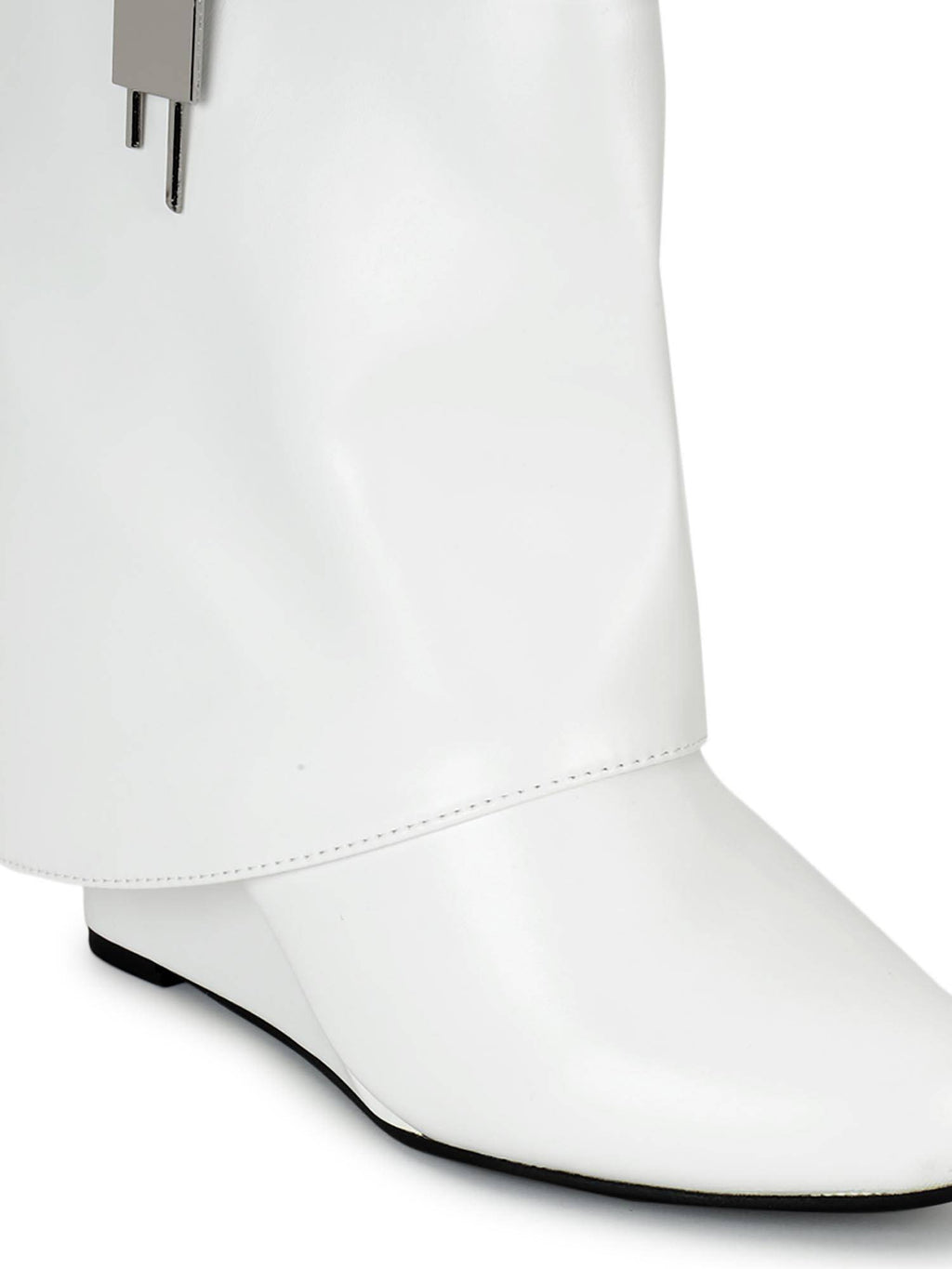 White Solid Boots | BT61 - view 6
