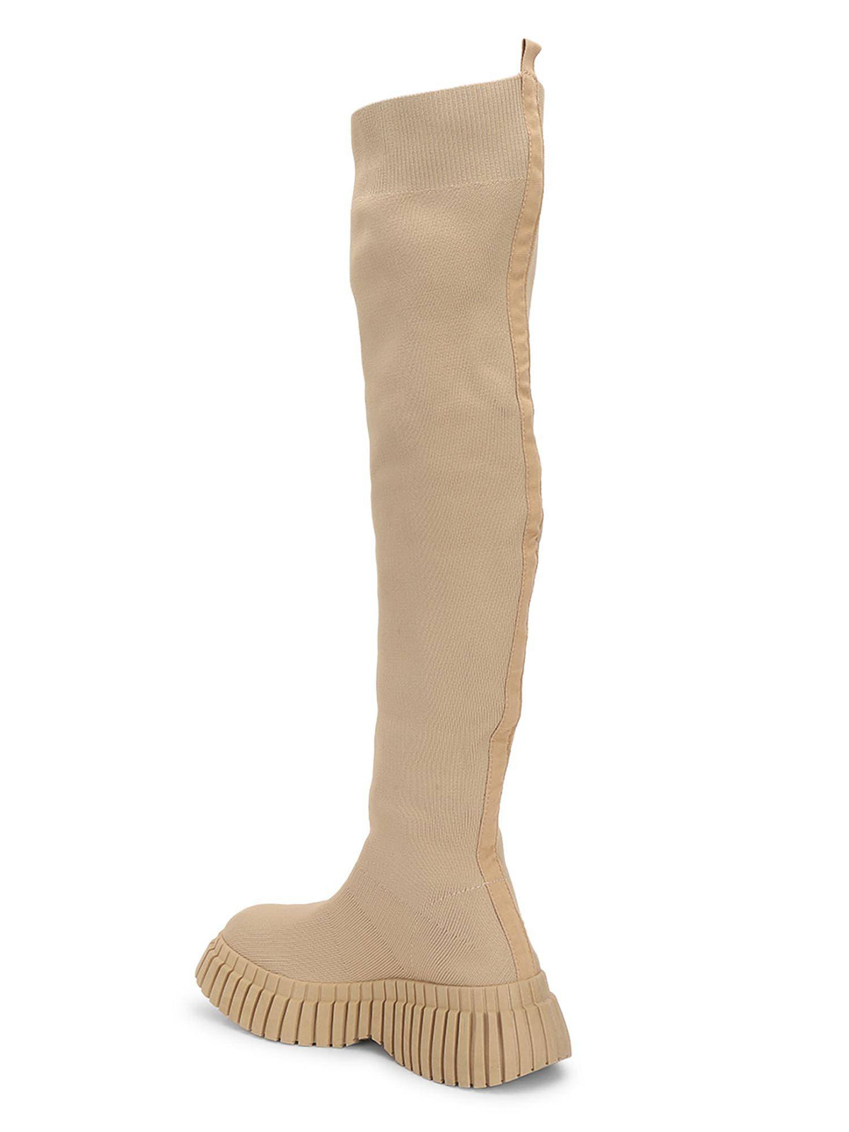 Khaki Solid Boots | BT61 - view 3
