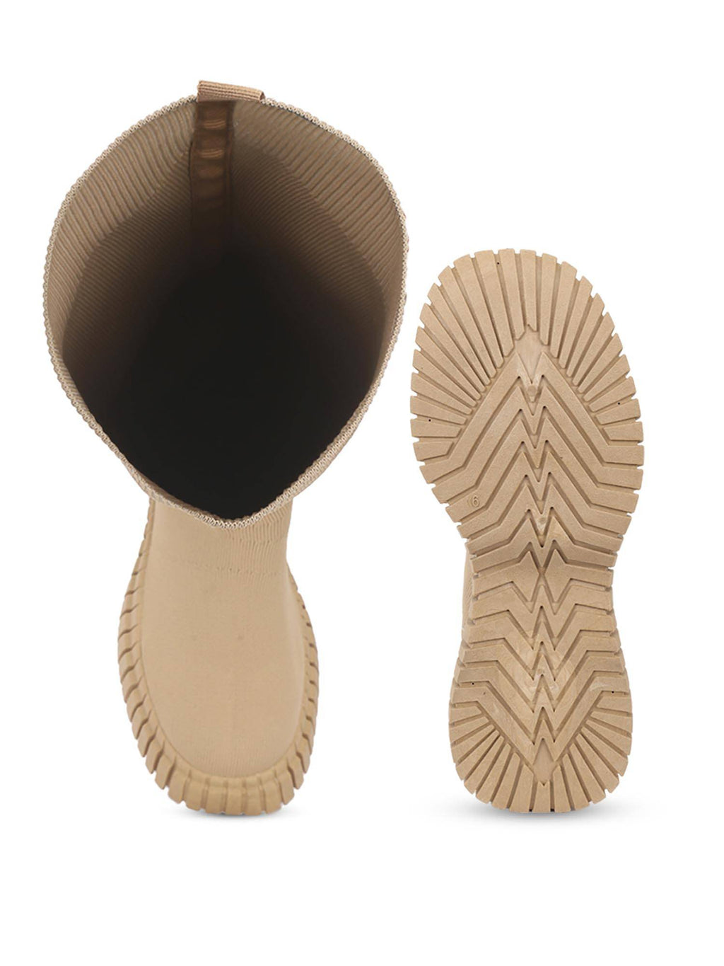 Khaki Solid Boots | BT61 - view 5