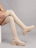 Khaki Solid Boots | BT61 - view 13