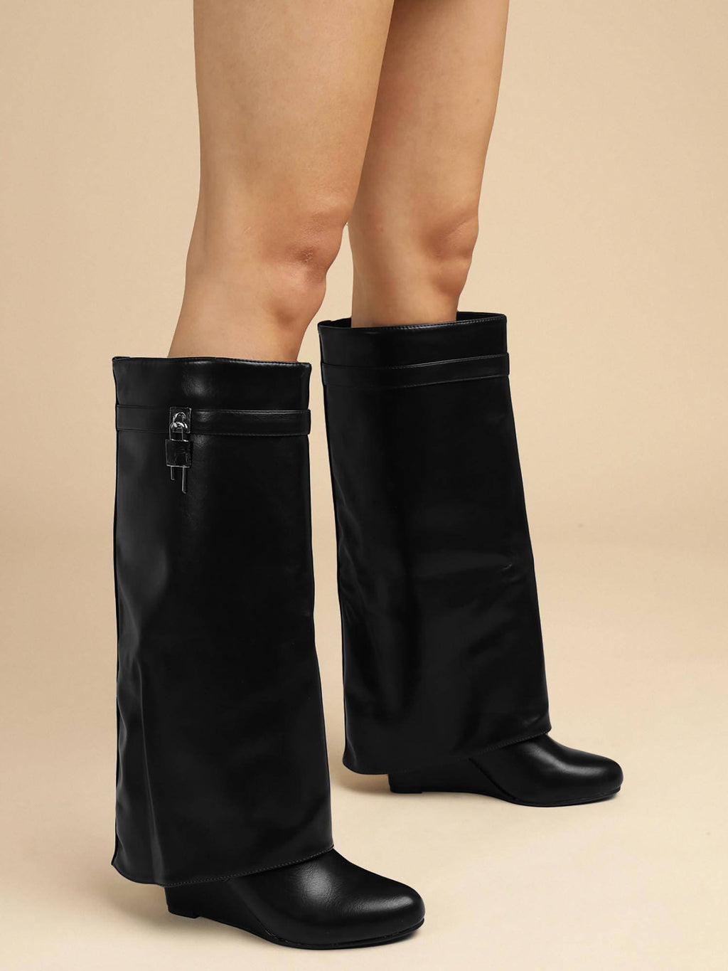 White Solid Boots | BT61 - view 13