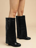 White Solid Boots | BT61 - view 13