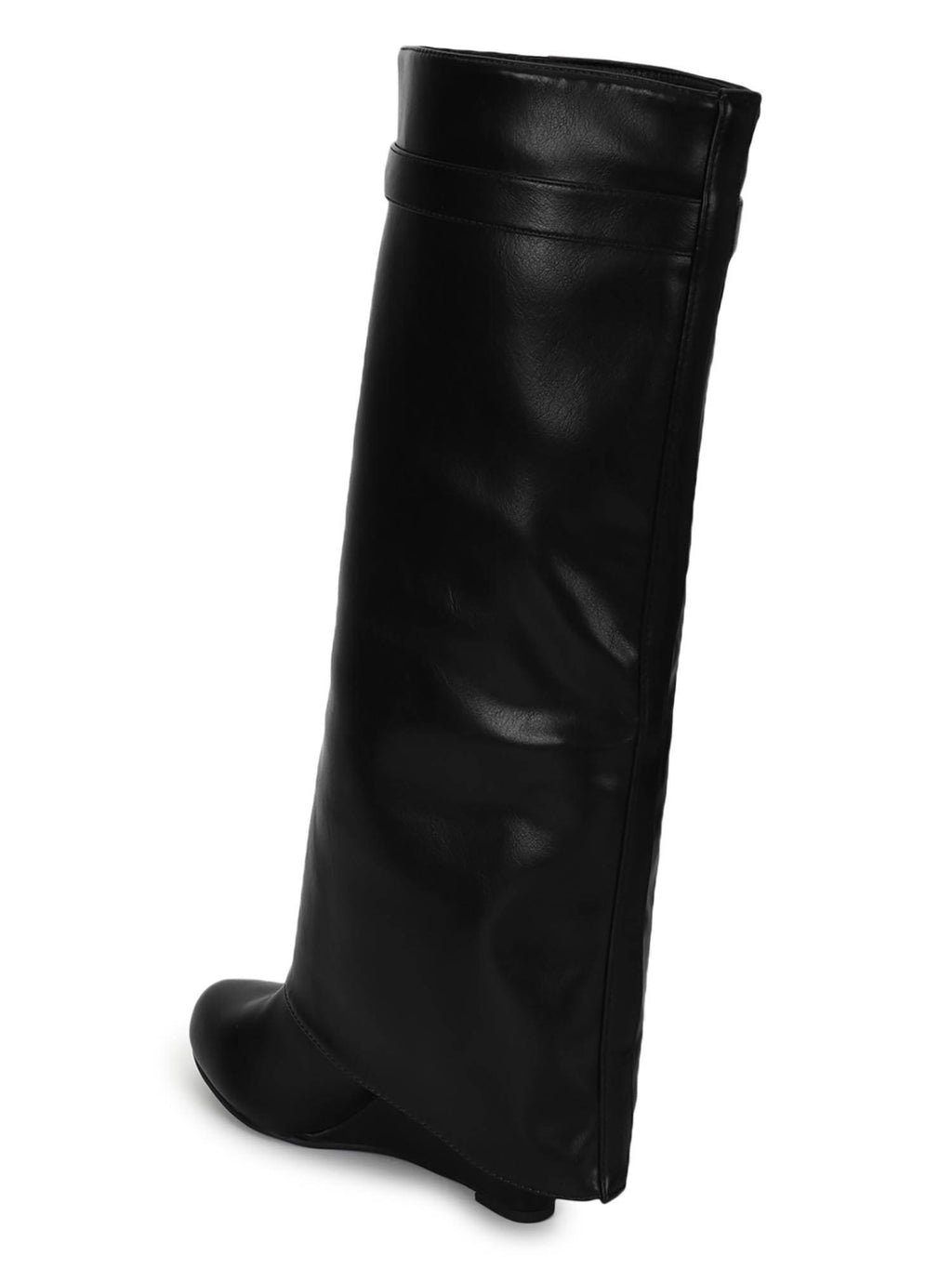 Black Solid Boots | BT61 - view 3