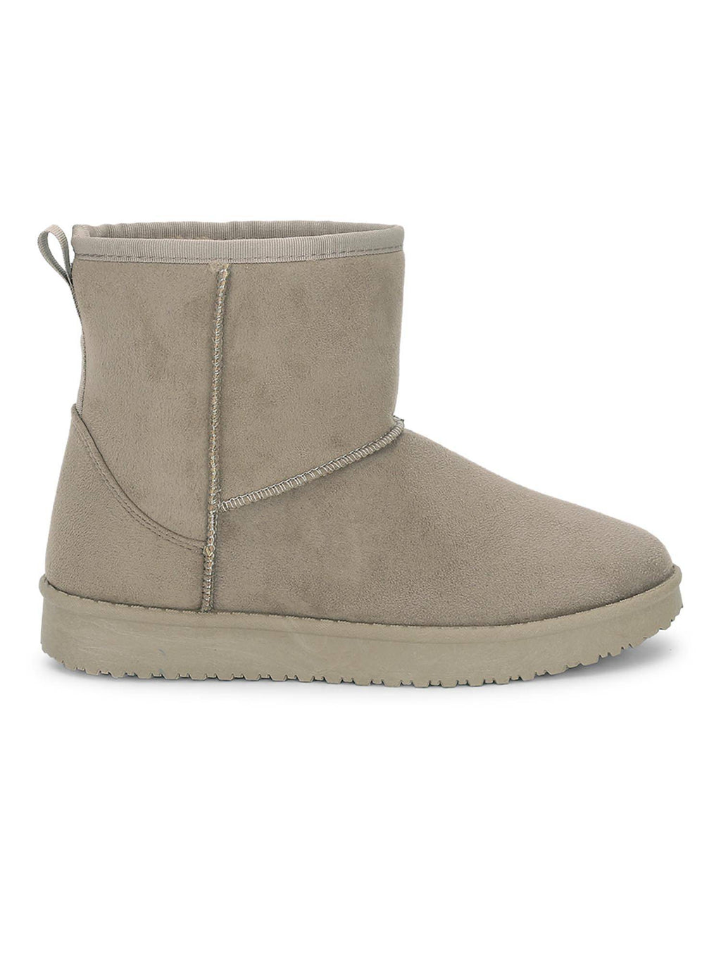 Khaki Solid Boots | BT61 - view 4