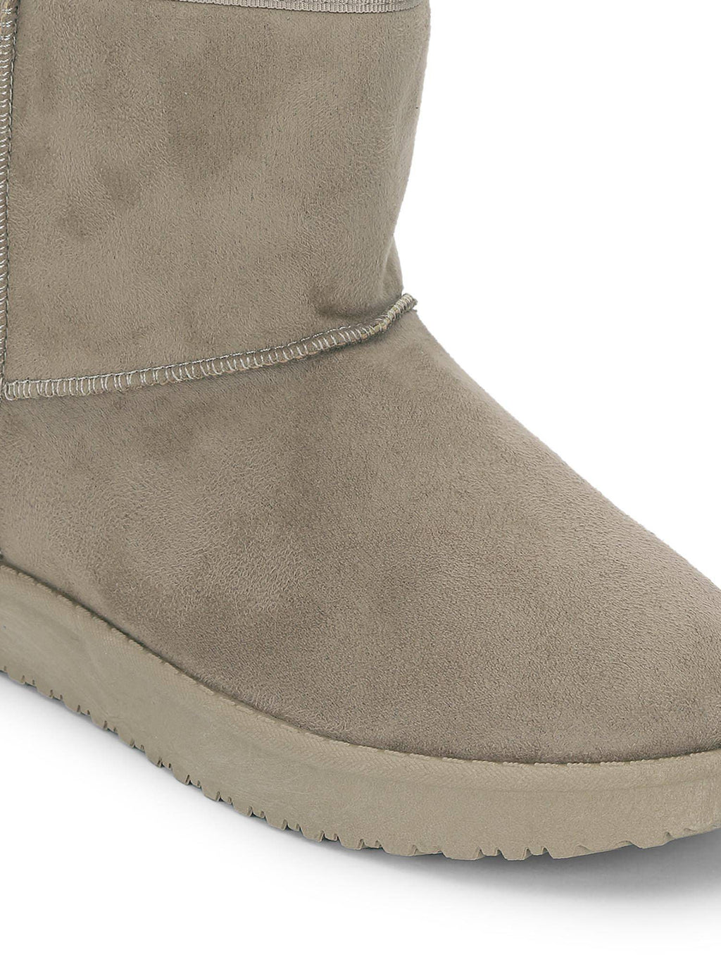 Khaki Solid Boots | BT61 - view 6