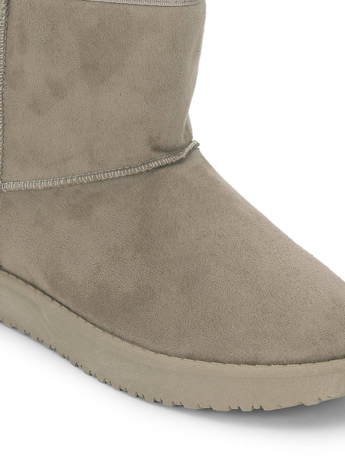 Khaki Solid Boots | BT61 - view 6