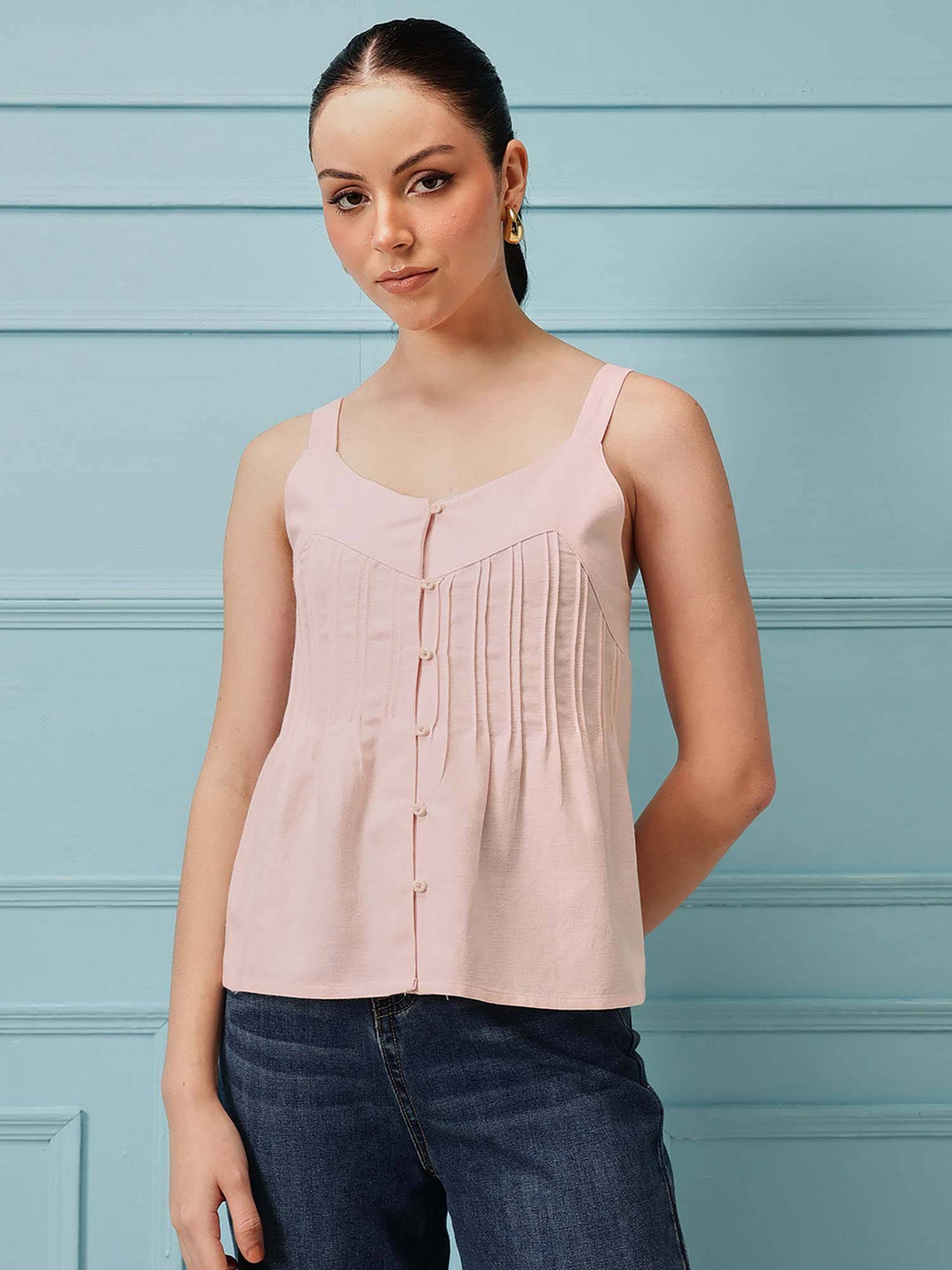 Women's Cotton Linen Tank Top | TT98 - view 20