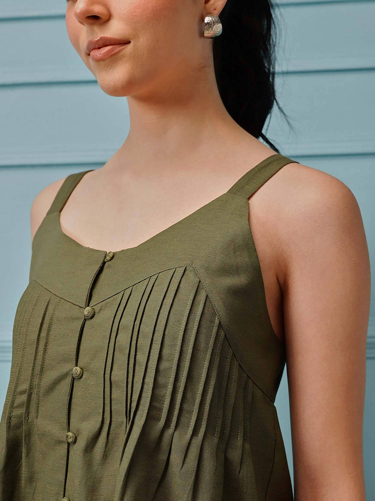 Women's Cotton Linen Tank Top | TT98 - view 5