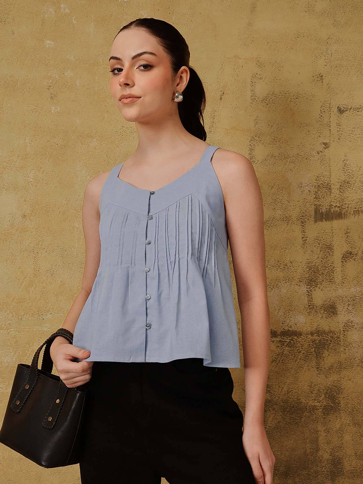 Women's Cotton Linen Tank Top | TT98 - view 14