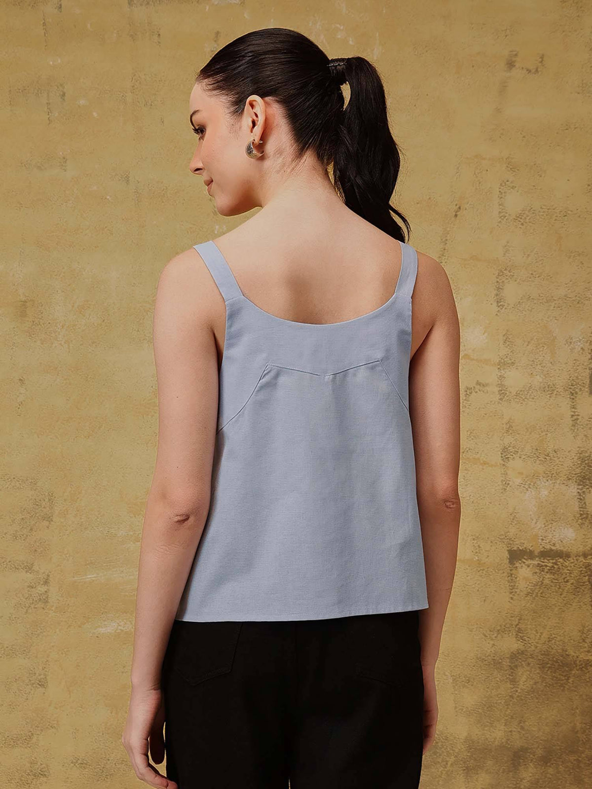 Women's Cotton Linen Tank Top | TT98 - view 2