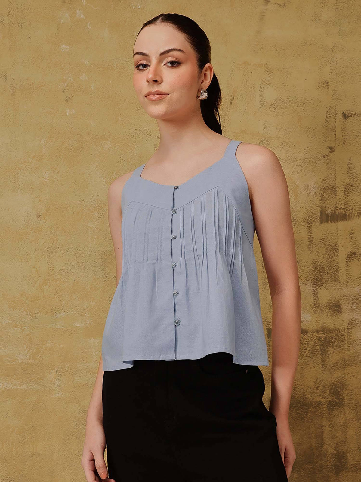 Women's Cotton Linen Tank Top | TT98 - view 4