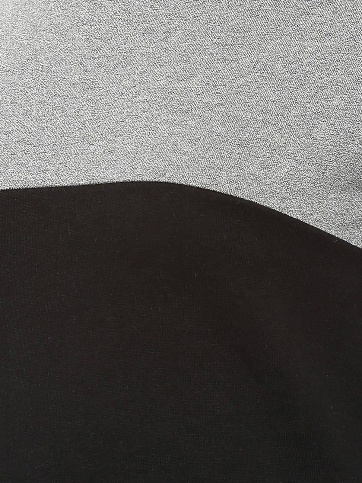 Grey Solid Sweatshirt | SS90 - view 4