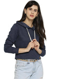 Blue Solid Sweatshirt | SS90 - view 1