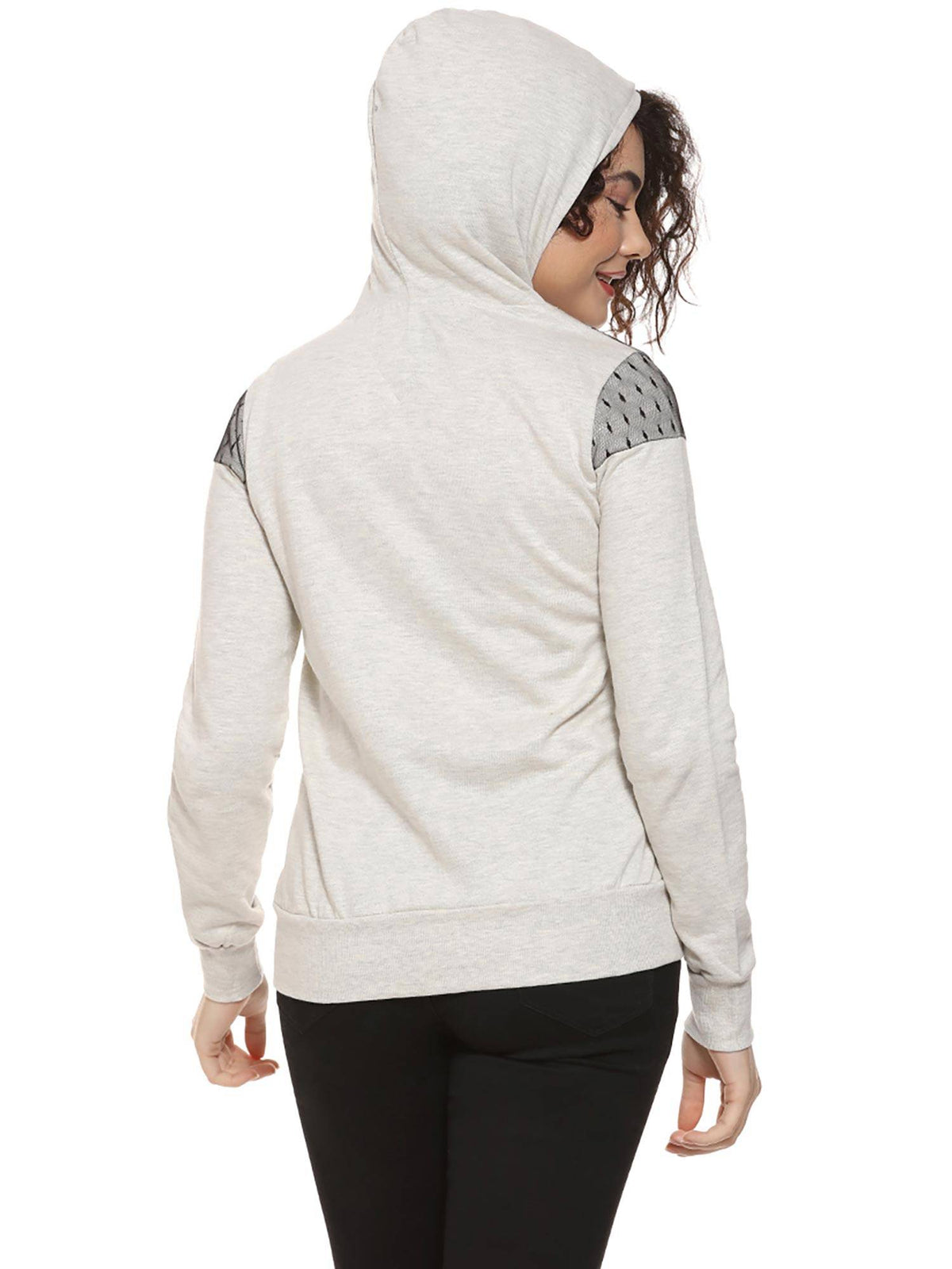 Grey Patterned Sweatshirt | SS90 - view 2