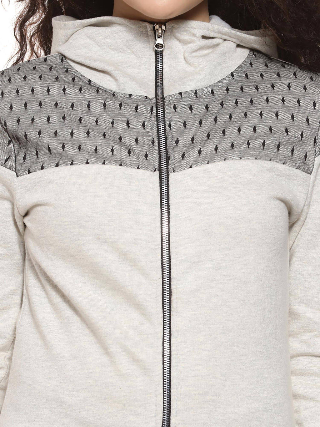 Grey Patterned Sweatshirt | SS90 - view 4