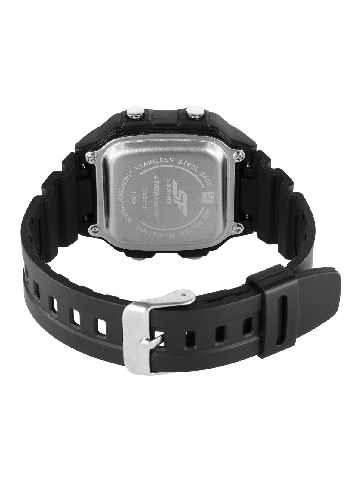 Hexa 77123PP01 Grey Dial Digital Watch for Unisex | W92 - view 5