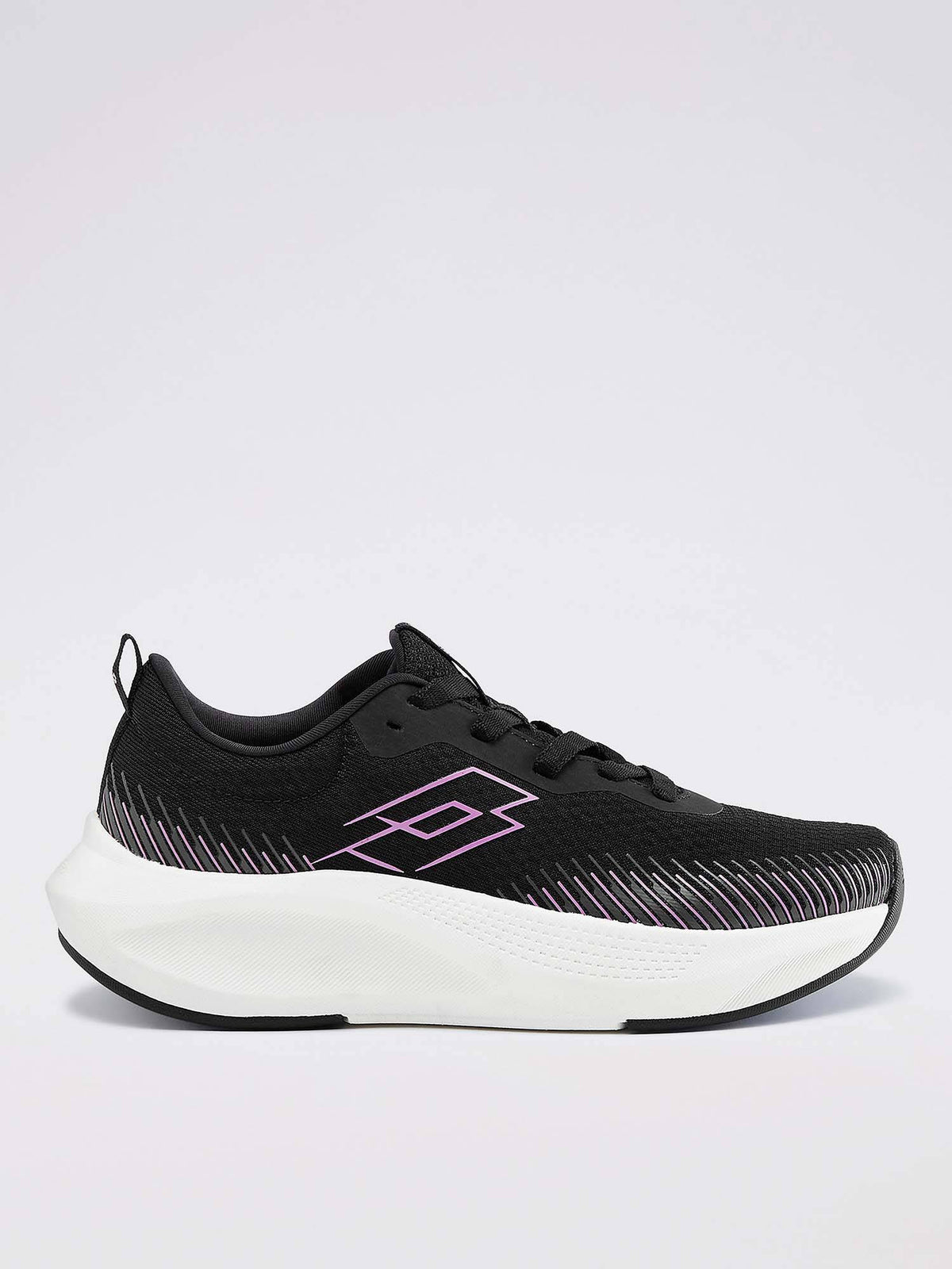 Strike Run Black Running Shoes for Women | SH9 - view 2