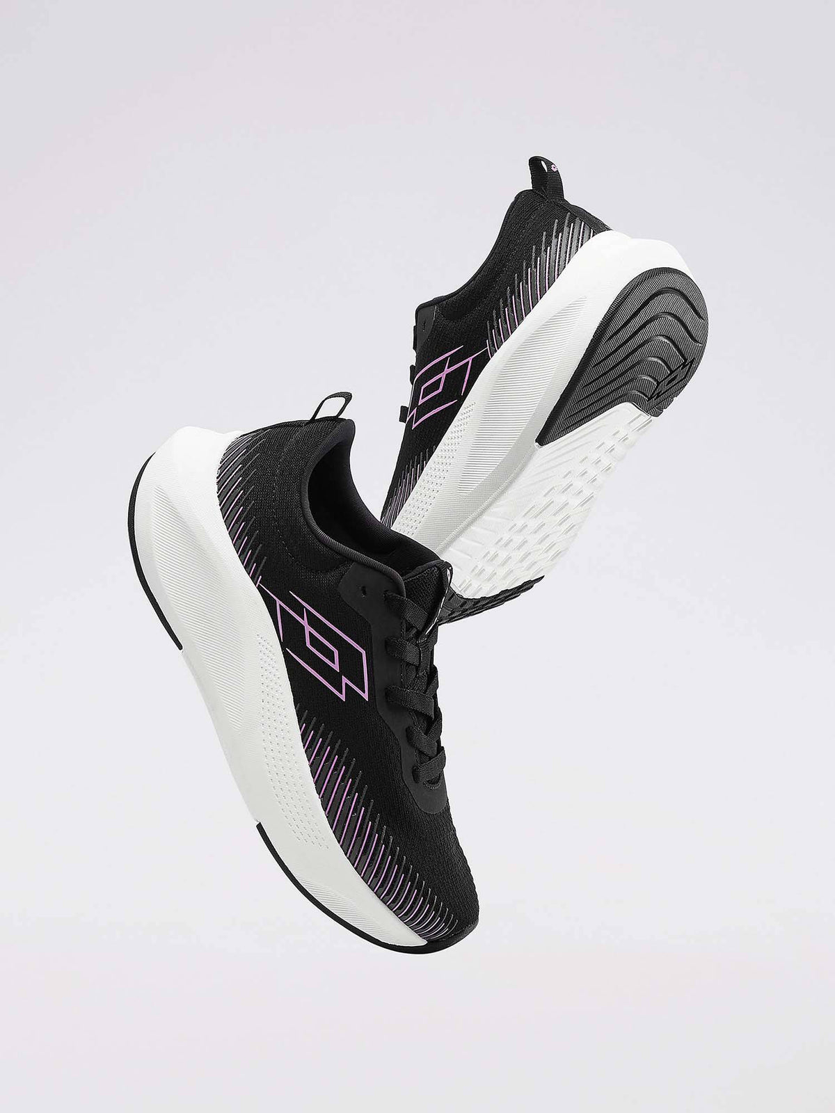 Strike Run Black Running Shoes for Women | SH9 - view 5