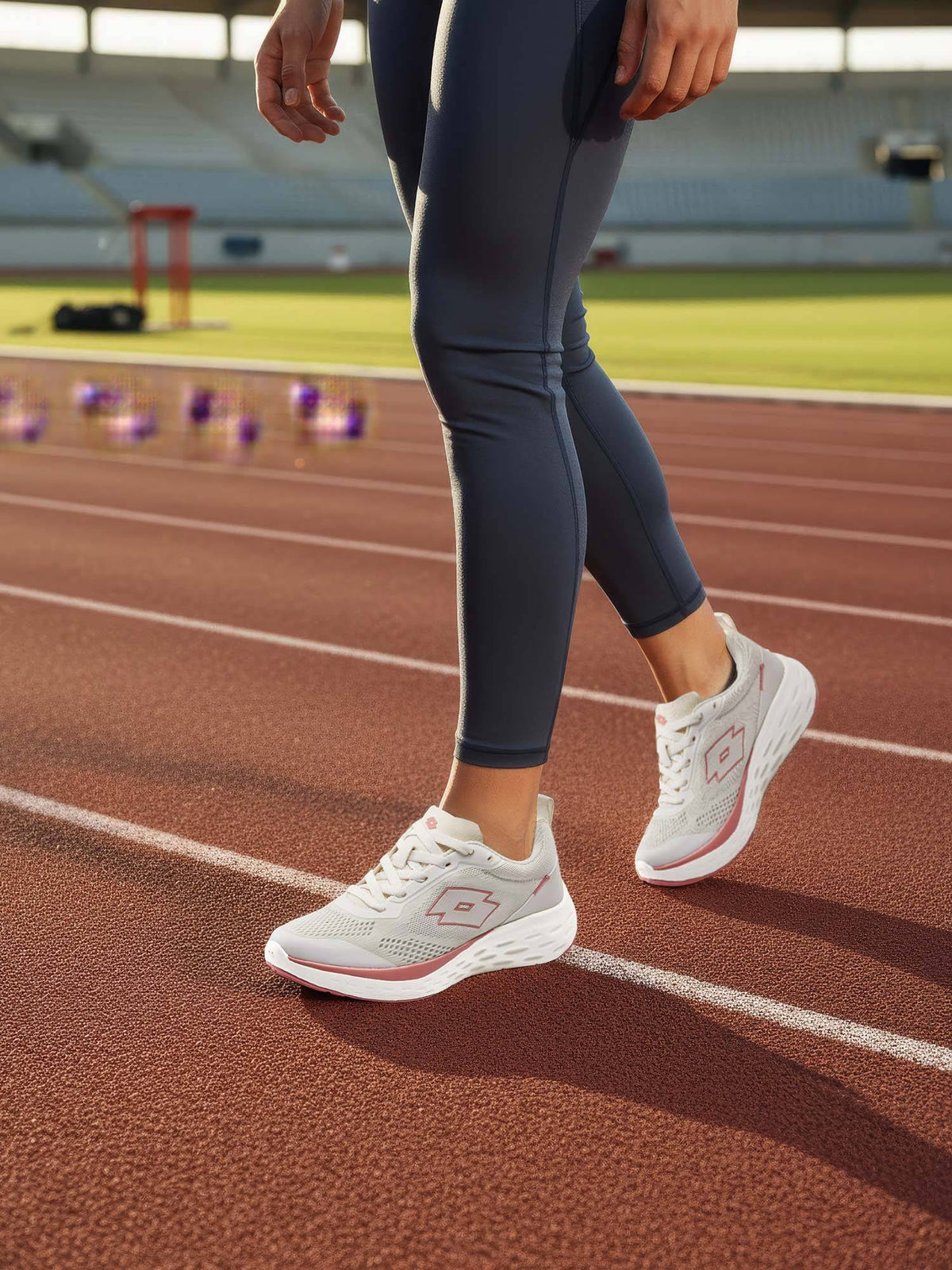 Aerostep Off-white Running Shoes For Women - Off White | SH9 - view 4