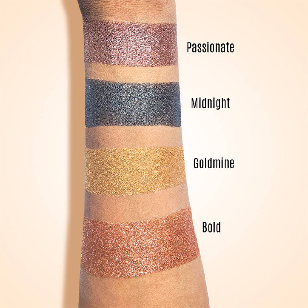 Metal Effect Eyeshadow, Glitter Effect Zero Travel Friendly Light Weight | E20 - view 4