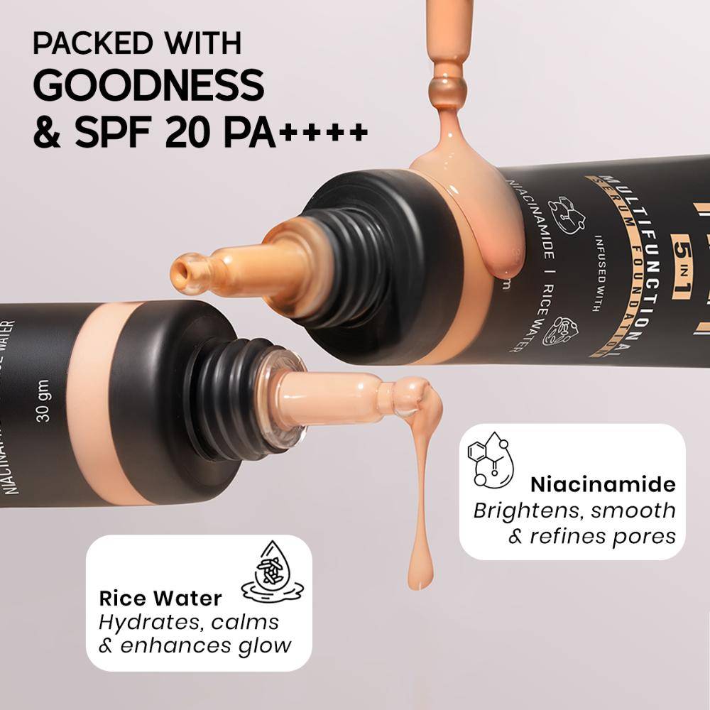 Skin Tint 5In1 Multifunctional Serum Foundation | F14 - view 74
