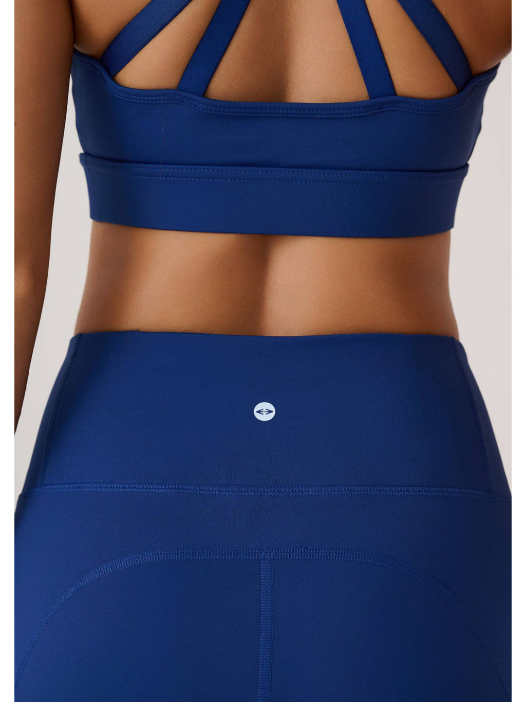 Solid Slim Fit Sleeveless Power Yoga Edition Black Sports Bra | sb09 - view 16