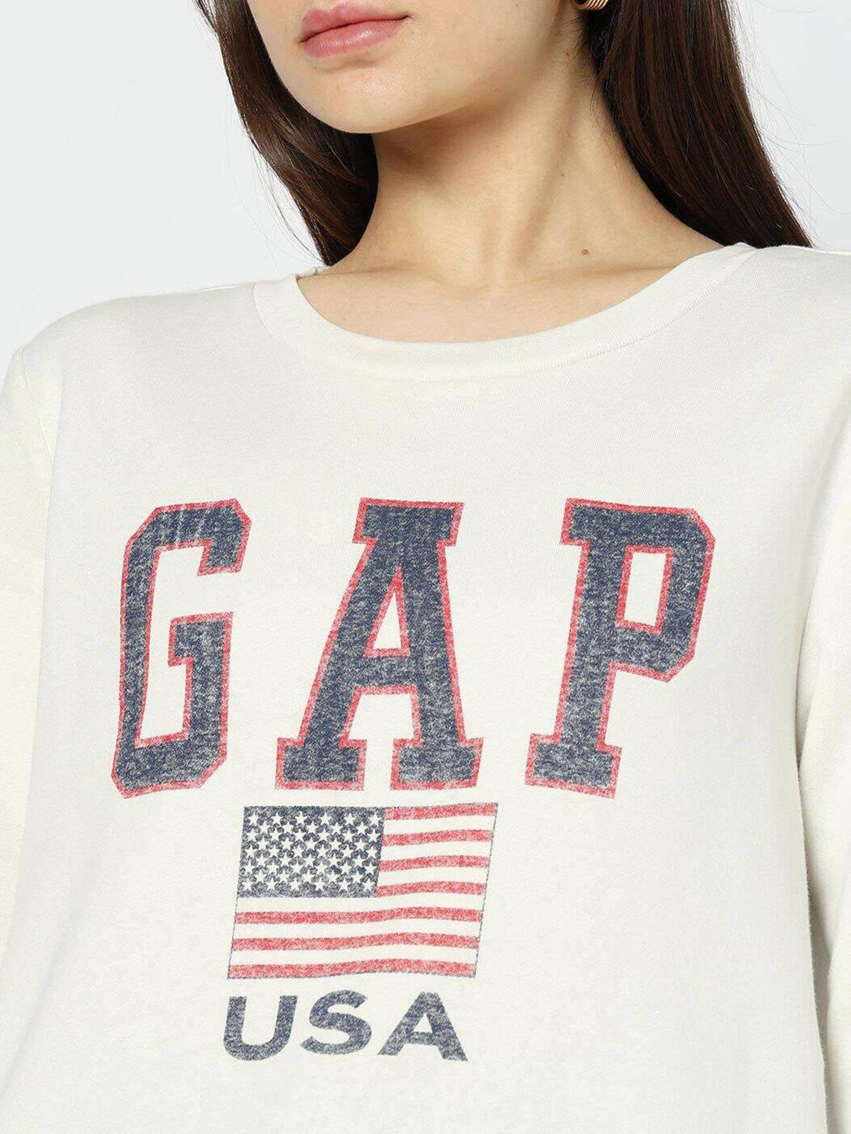 Off White Logo Regular Fit Full Sleeve Sweatshirt | HD56 - view 8