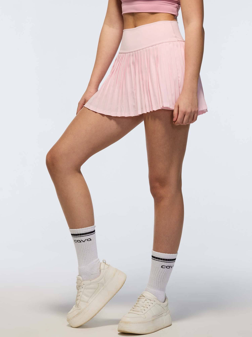 Ivory Plie Pleated Skort - view 12