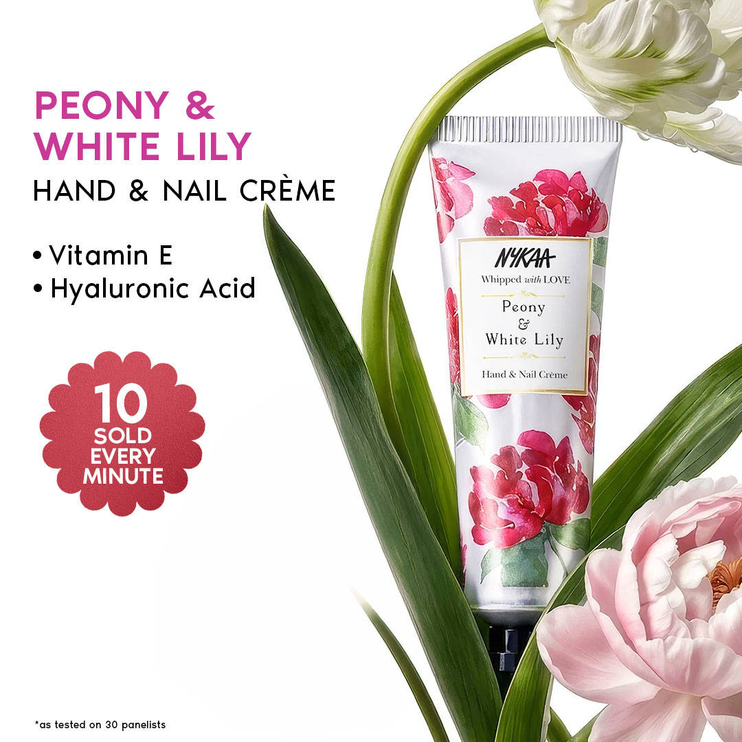 Nykaa Wanderlust Hand & Nail Cream - Rose & White Musk | Hydration with Vitamin E & Hyaluronic Acid | B20 - view 92