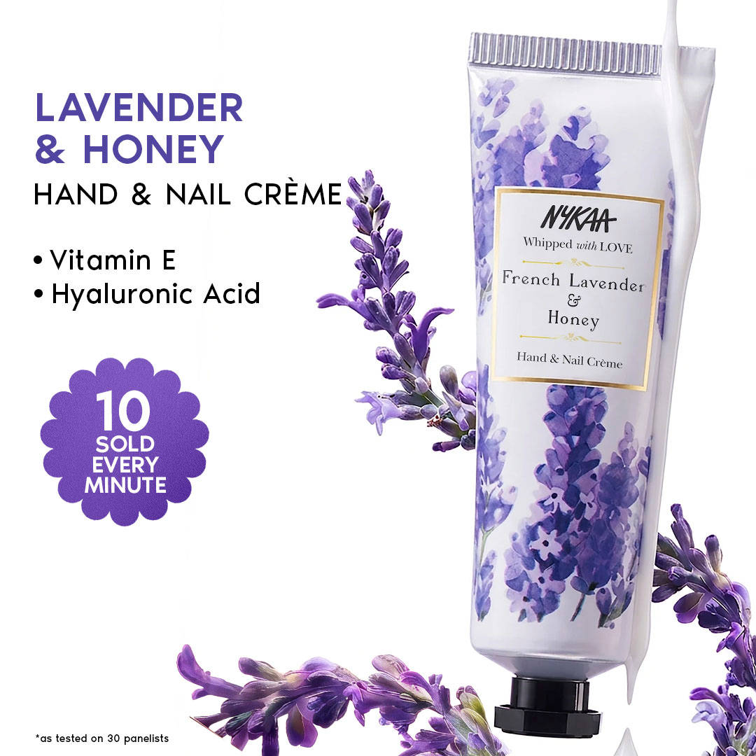 Nykaa Wanderlust Hand & Nail Cream - Rose & White Musk | Hydration with Vitamin E & Hyaluronic Acid | B20 - view 9