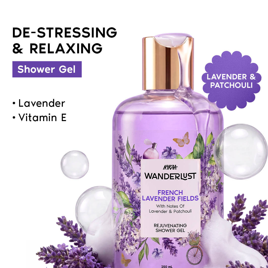 Nykaa Wanderlust Perfume Shower Gel - Hydrating, Relaxing & Cleansing | B20 - view 34