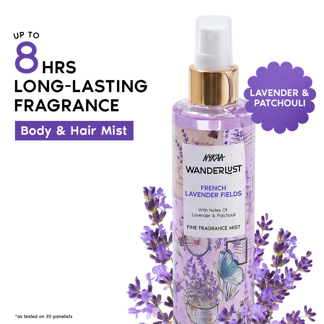 Nykaa Wanderlust 2-in-1 Body & Hair Perfume Mist Long Lasting Fragrance - Upto 8 hours | B20 - view 32