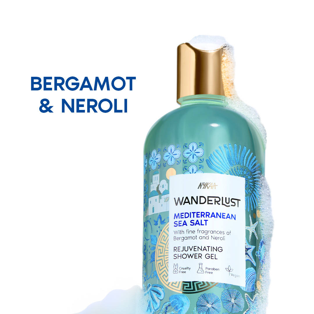 Nykaa Wanderlust Perfume Shower Gel - Hydrating, Relaxing & Cleansing | B20 - view 40