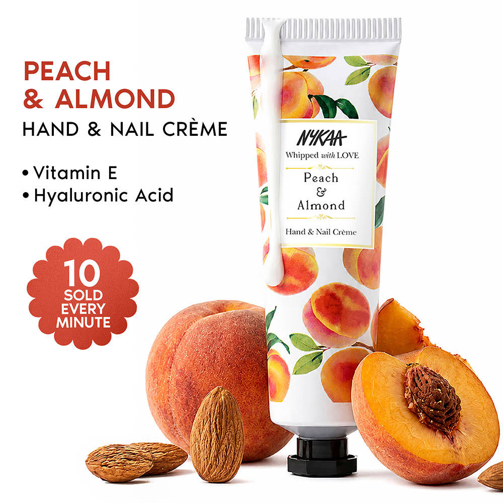 Nykaa Wanderlust Hand & Nail Cream - Rose & White Musk | Hydration with Vitamin E & Hyaluronic Acid | B20 - view 48