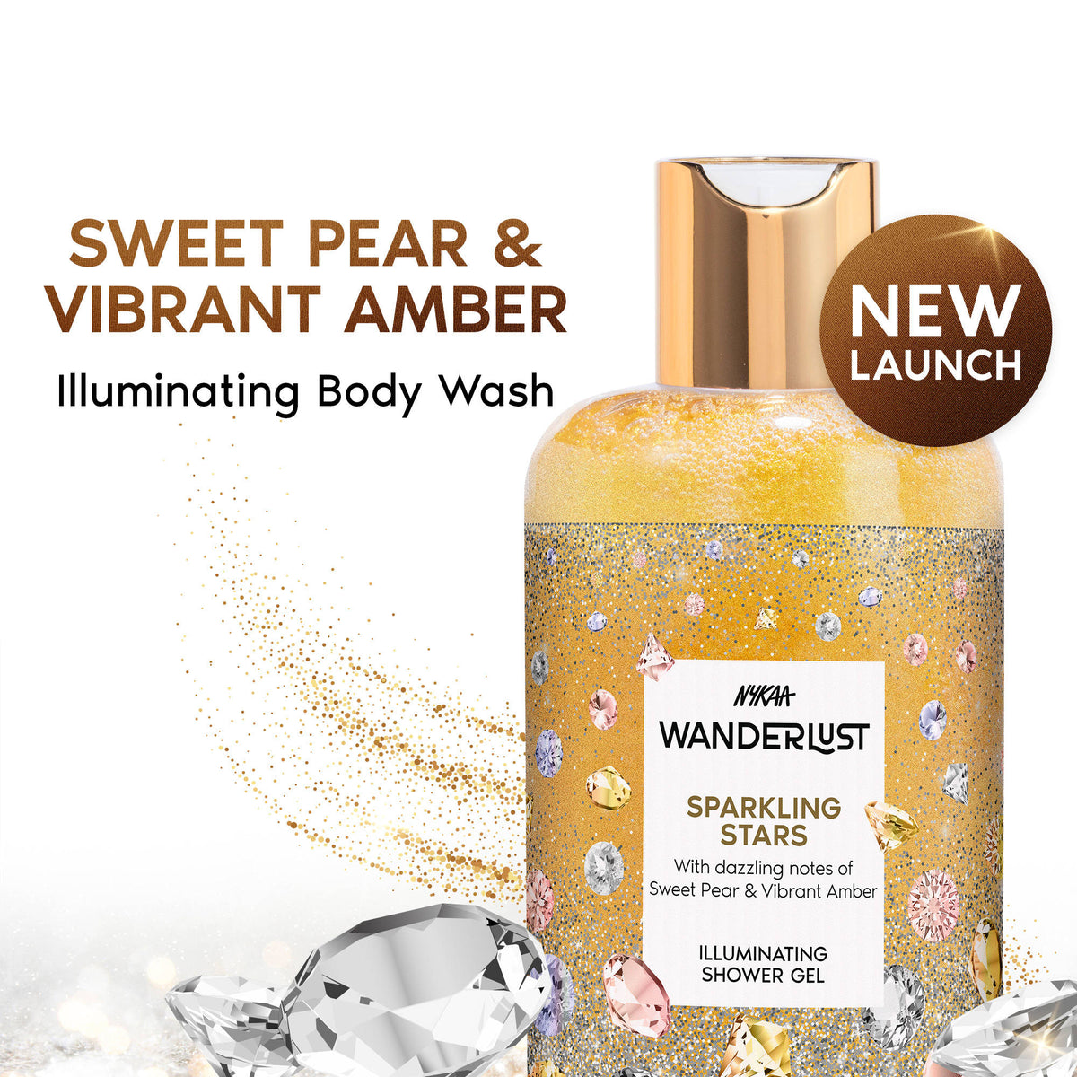 Nykaa Wanderlust Perfume Shower Gel - Hydrating, Brightening & Cleansing | B20 - view 15