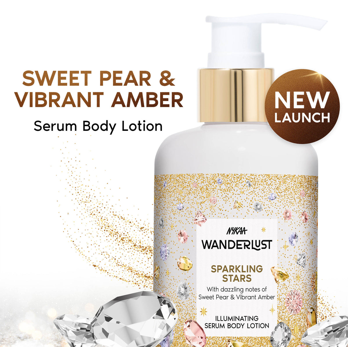Nykaa Wanderlust Perfume Moisturising Body Lotion | B20 - view 1