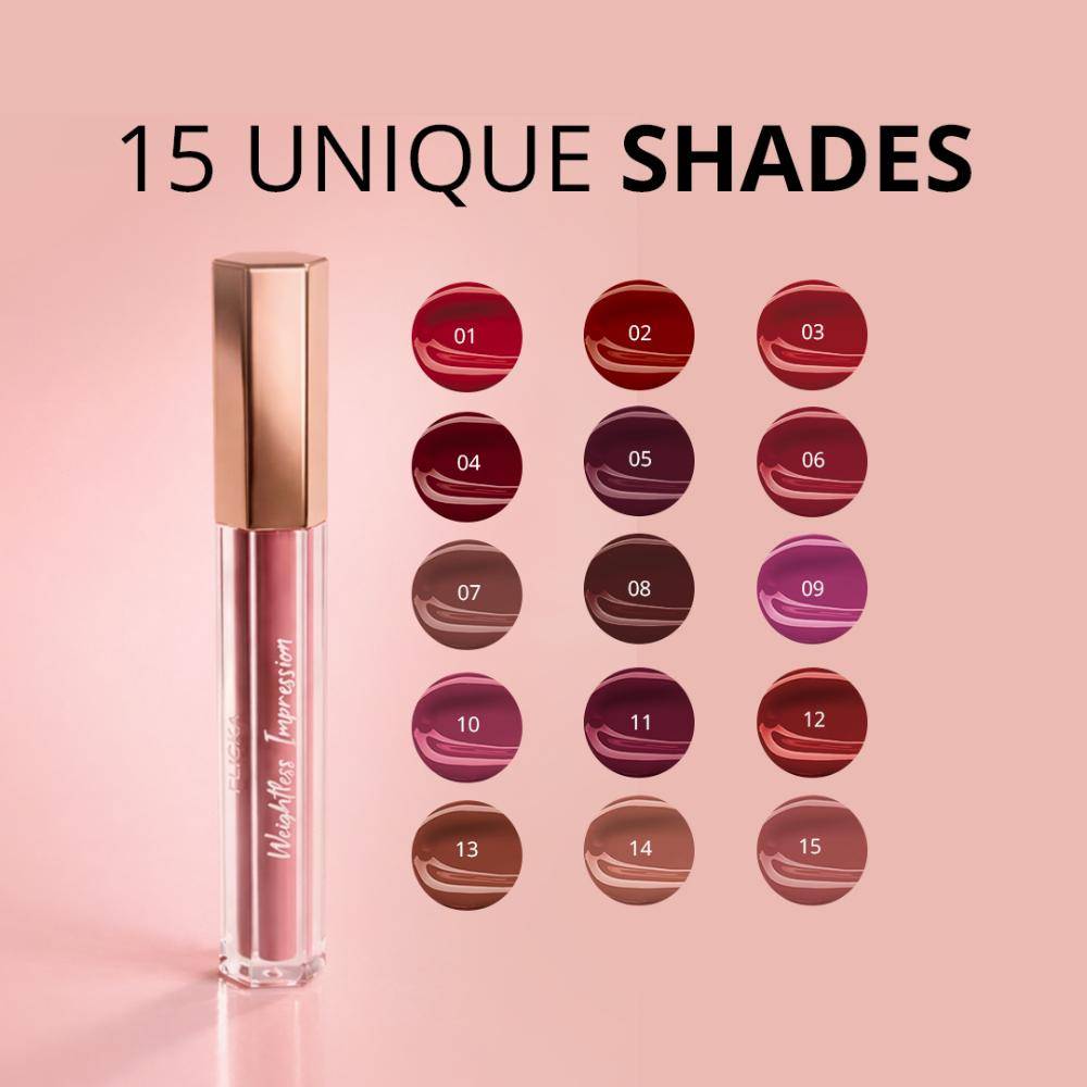 Weightless Impressions Liquid Lipstick Light Weight Smudgeproof Long Lasting | L12 - view 39