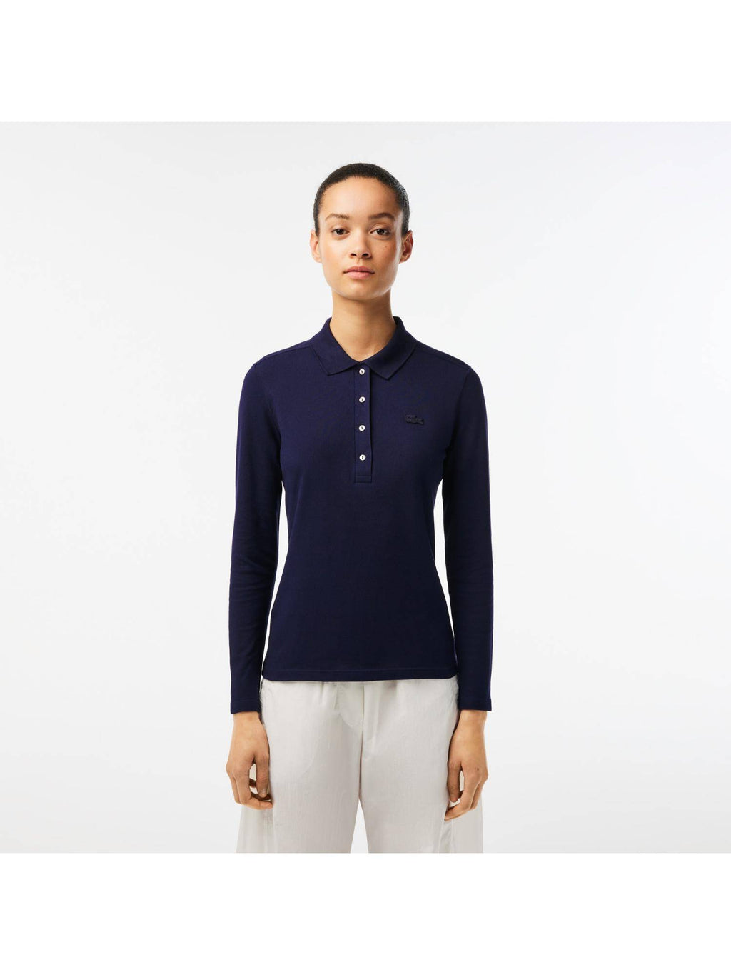Slim Fit L.12.D Stretch Petit Pique Polo T-Shirt | PW43 - view 1