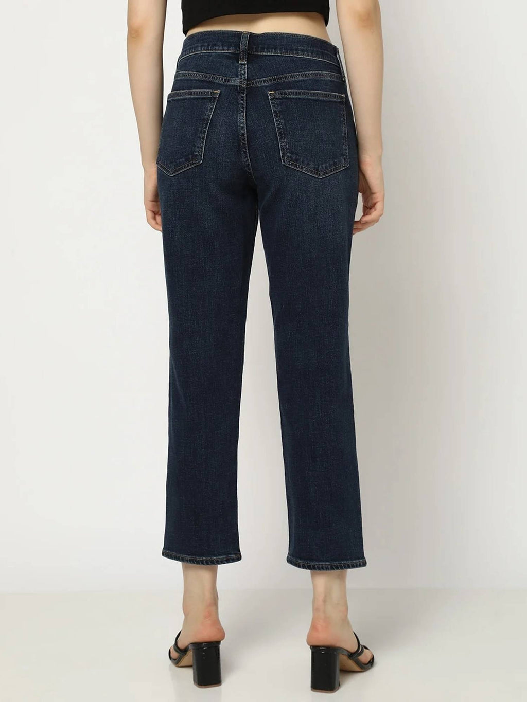 Navy Blue Light Fade Jeans | ST23 - view 2