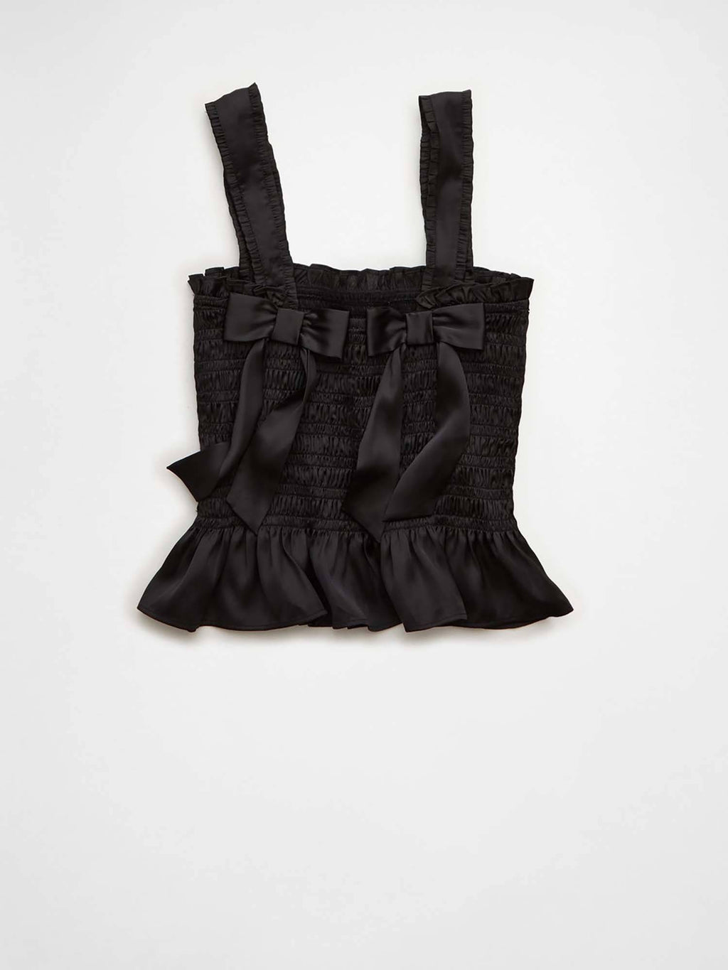 Women Smocked Crop Top | CT61 - view 6