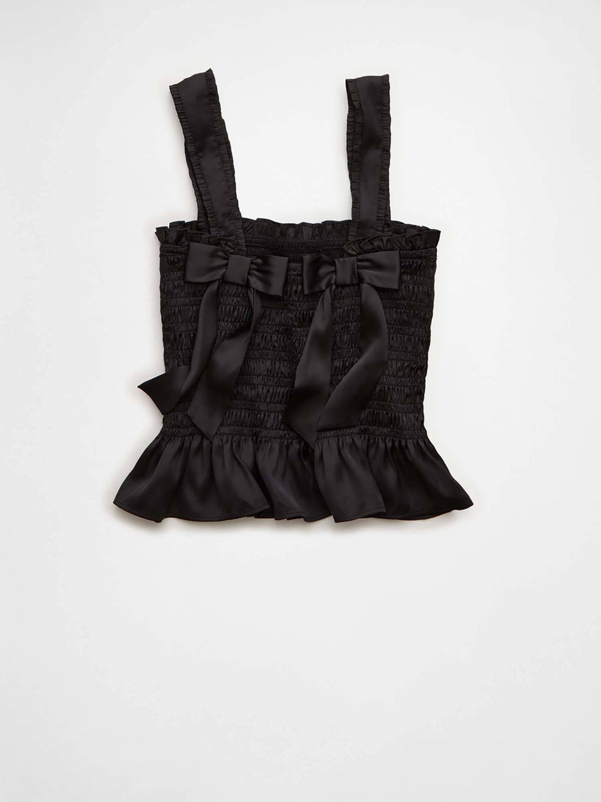 Women Smocked Crop Top | CT61 - view 6