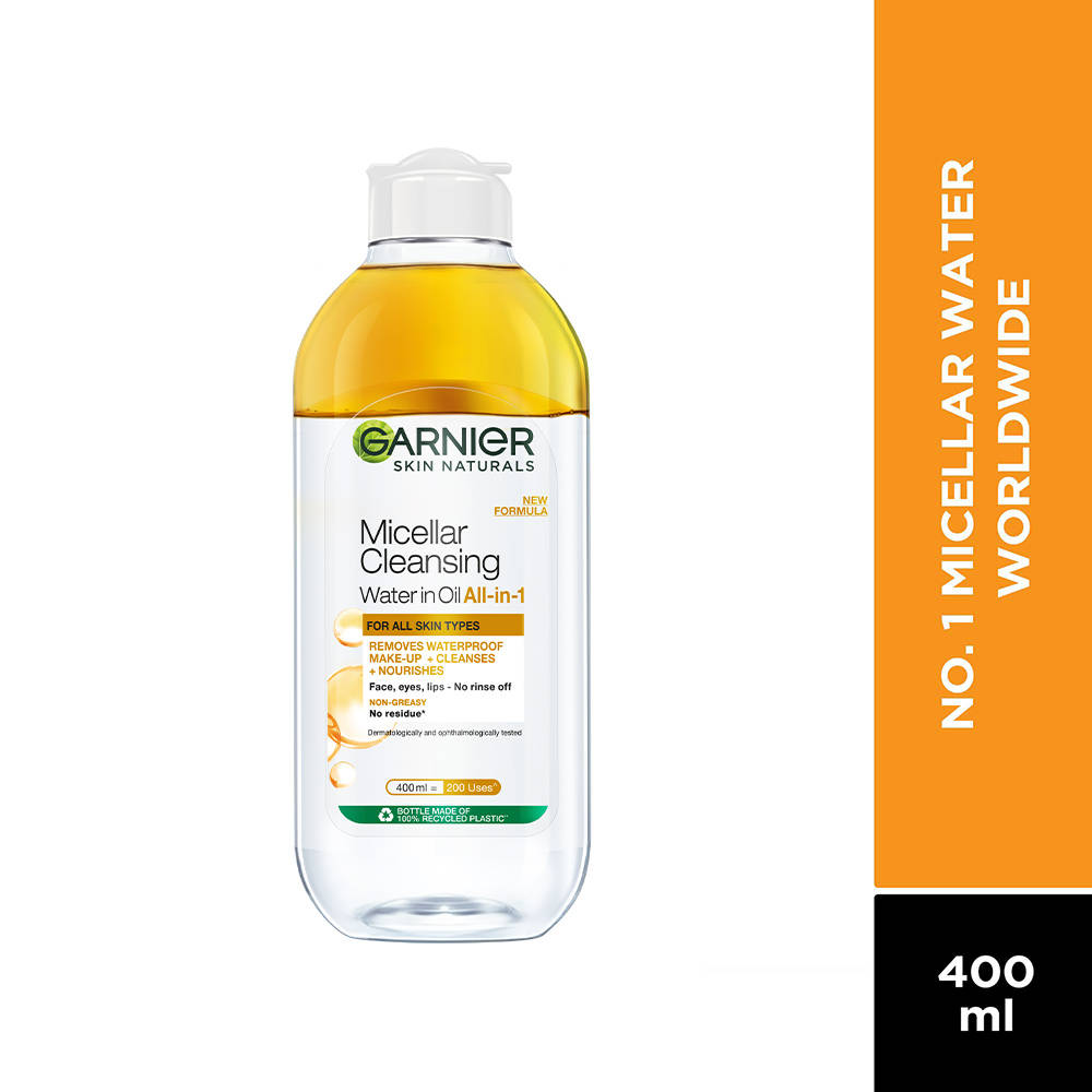 Skin Naturals Micellar Oil-Infused Cleansing Water For Cleansing & Make-Up Remover | 125ml | E20 - view 11