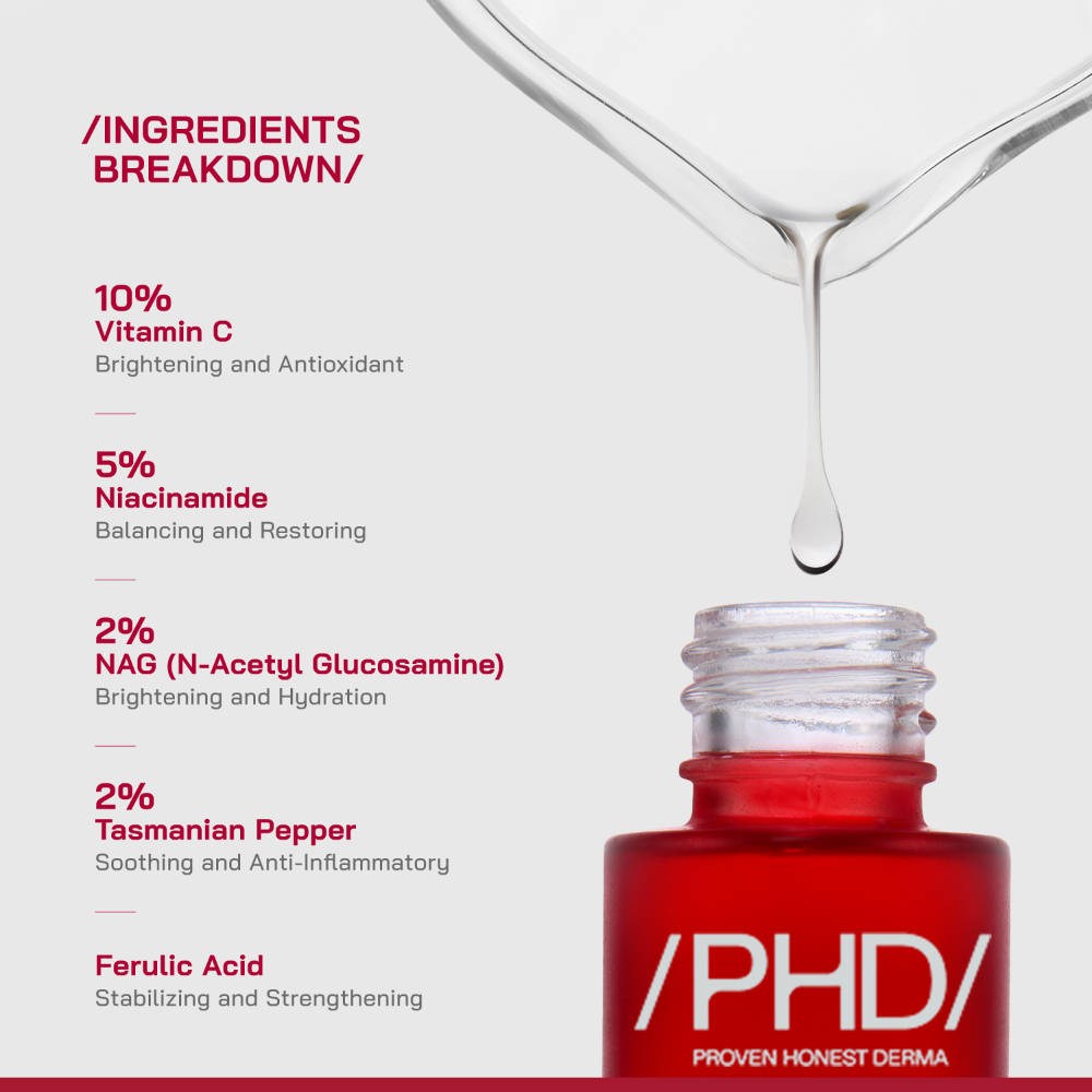 (PHD) 10% Vitamin C Brightening Serum | Z8 - view 2