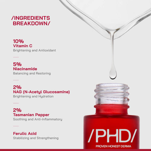 (PHD) 10% Vitamin C Brightening Serum | Z8 - view 2