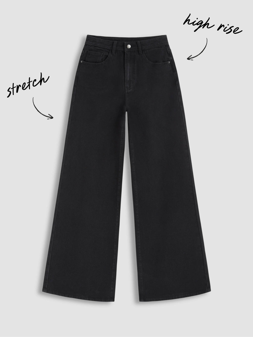 High-Rise Wide Leg | WL90 - view 2
