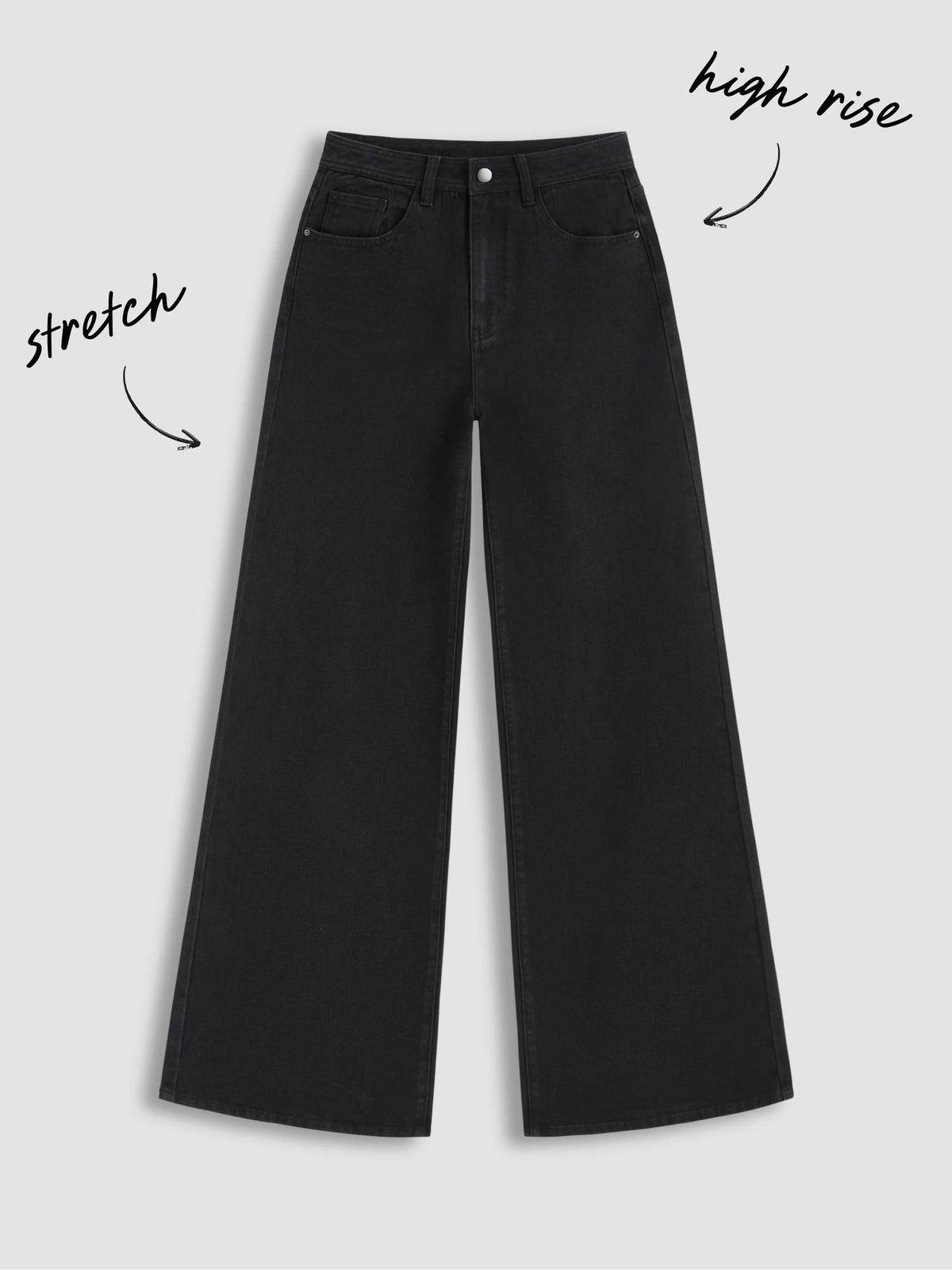 High-Rise Wide Leg | WL90 - view 2