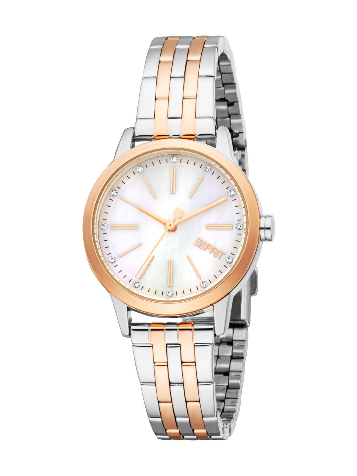 Women Florence White Round Dial Analog Watch - ES1L484M1075 | W92 - view 1