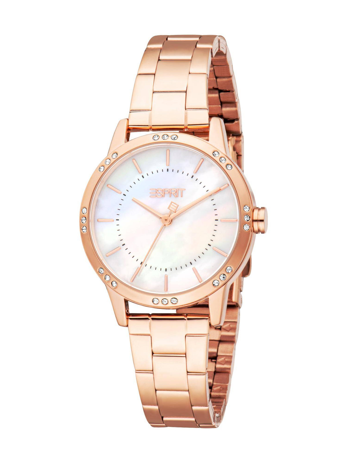 Women Avery White Round Dial Analog Watch - ES1L521M0035 | W92 - view 1